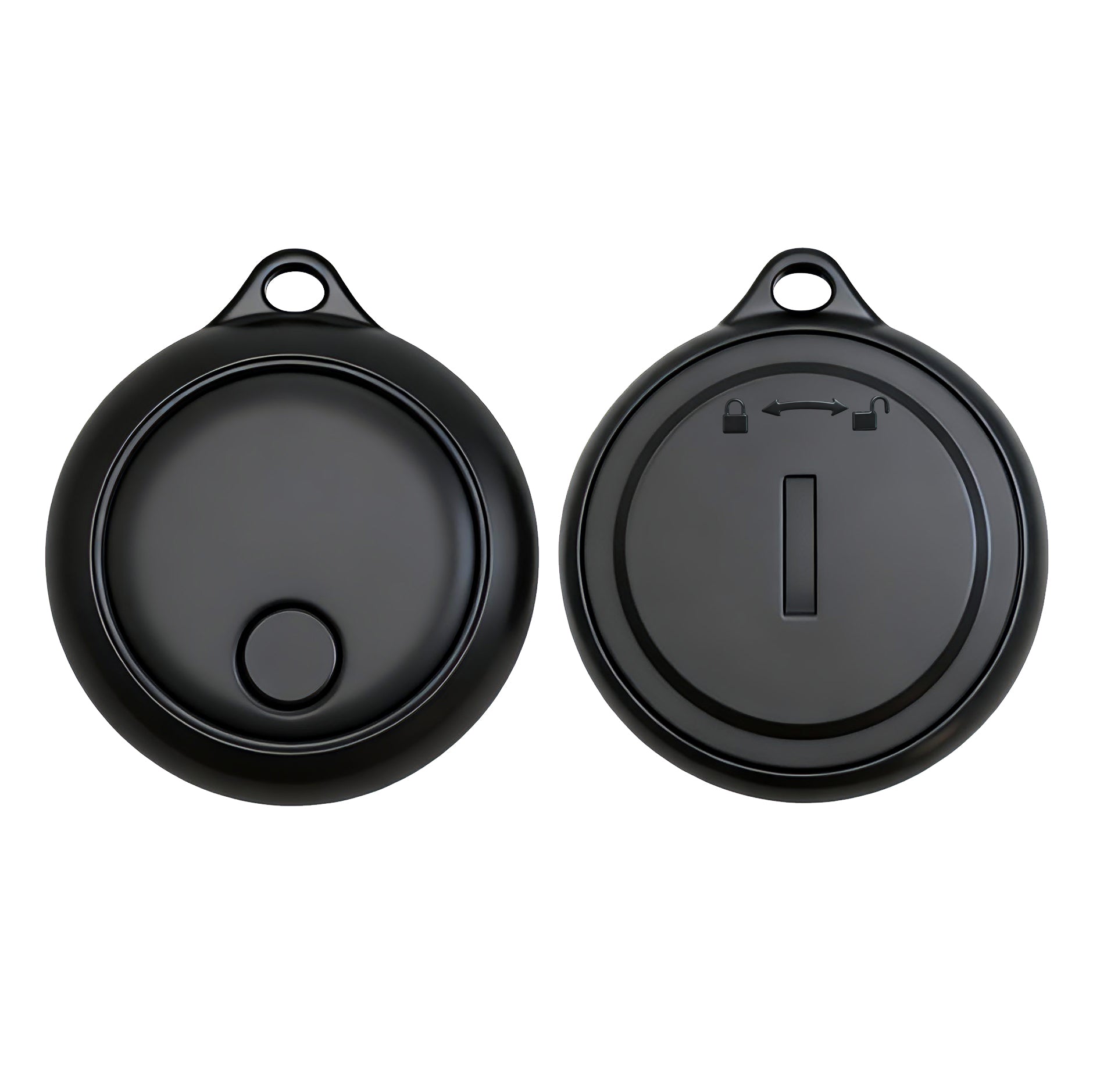 FOONCH Round Smart Finder for Apple Find My Network, Wireless Bluetooth Item Locator for Keys, Wallet, Luggage, Backpack & Electronic Devices